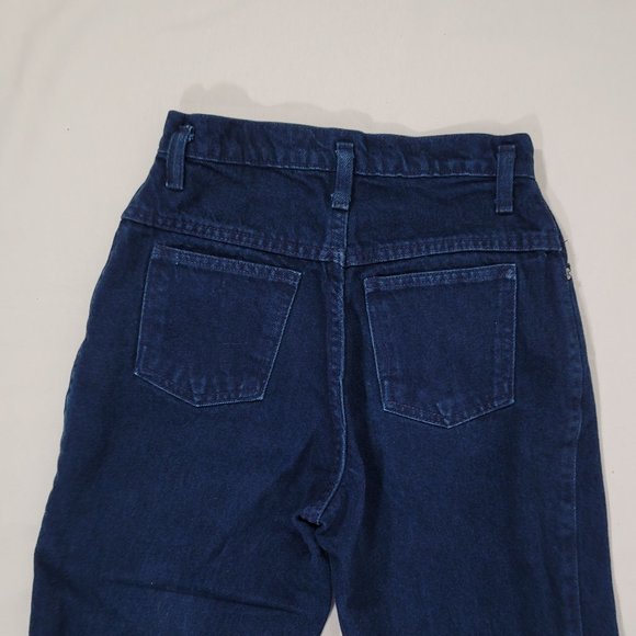 Sasson Vintage Ultra High Rise Dark Wash Mom Jeans - Picture 4 of 5